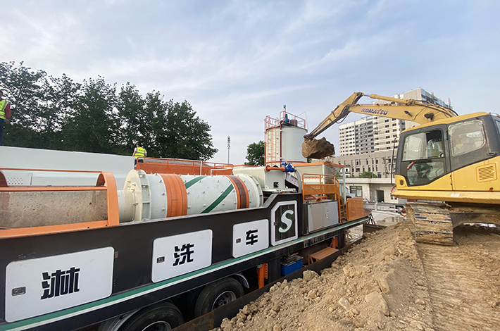 CQ9传奇电子淋洗车案例现场