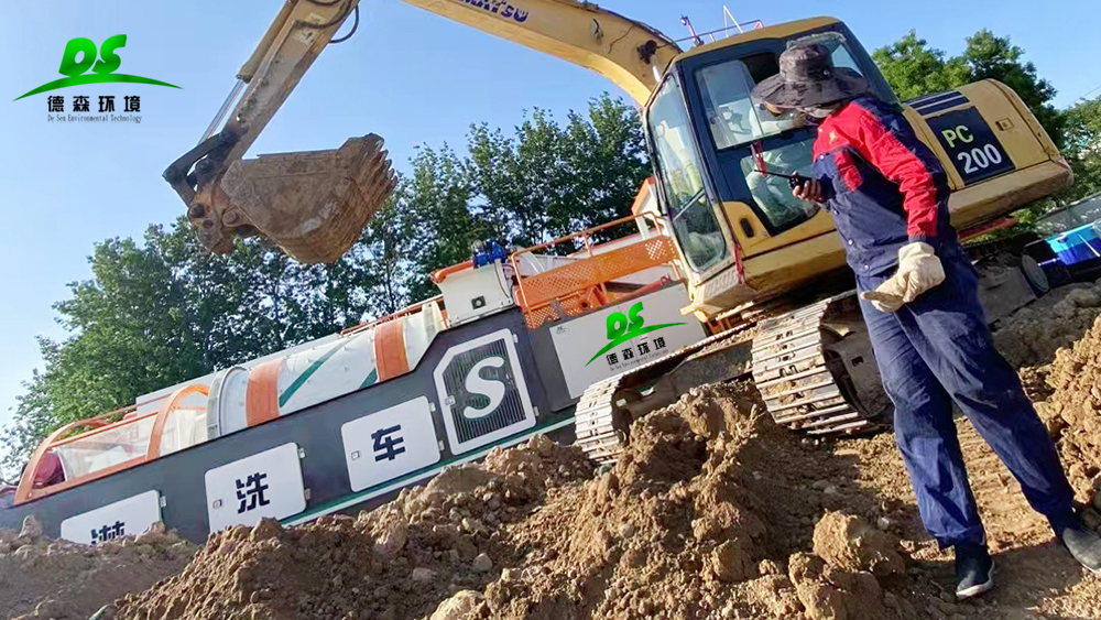 CQ9传奇电子移动淋洗修复站