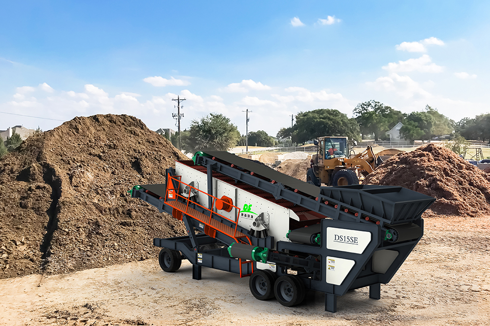 矿化垃圾资源化利用前置筛分处理