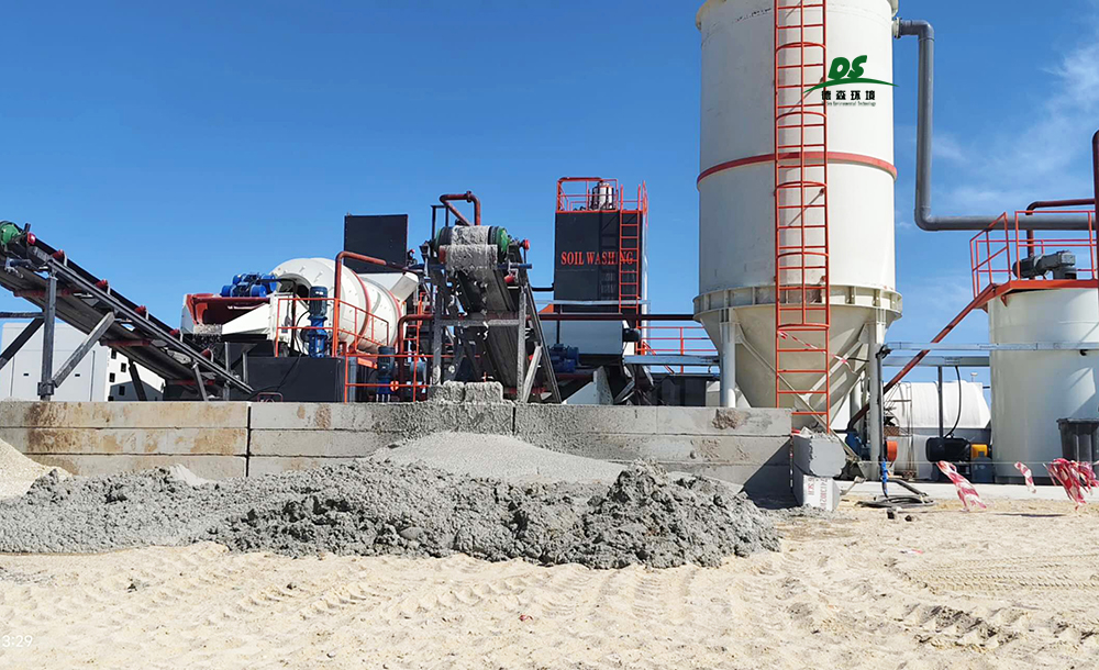 阿联酋油污染淋洗修复项目